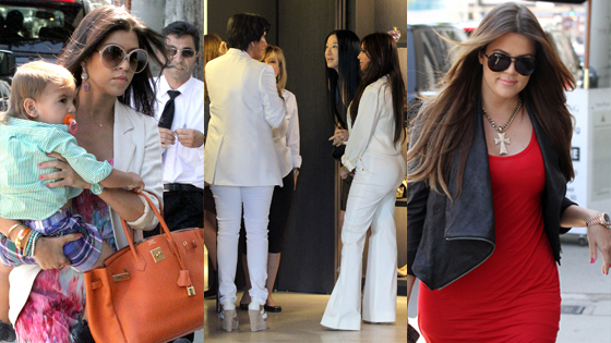 Kim Kardashian, Kris Jenner, Vera Wang, Kourtney Kardashian, Khloe Kardashian Kim Kardashian, Kris Jenner, Vera Wang, Kourtney Kardashian, Khloe Kardashian
